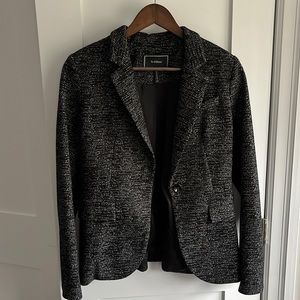Le Chateau Grey/Black Blazer Size M
